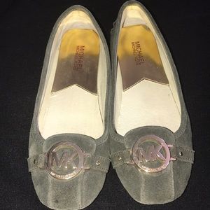 Michael Kors suede dress flats